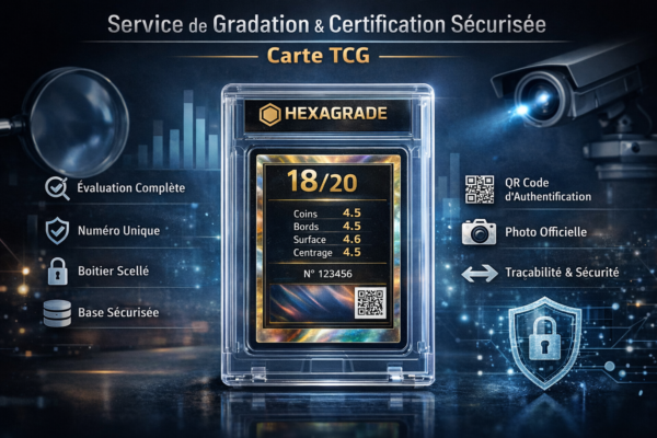 Service de Gradation & Certification Sécurisée – Carte TCG